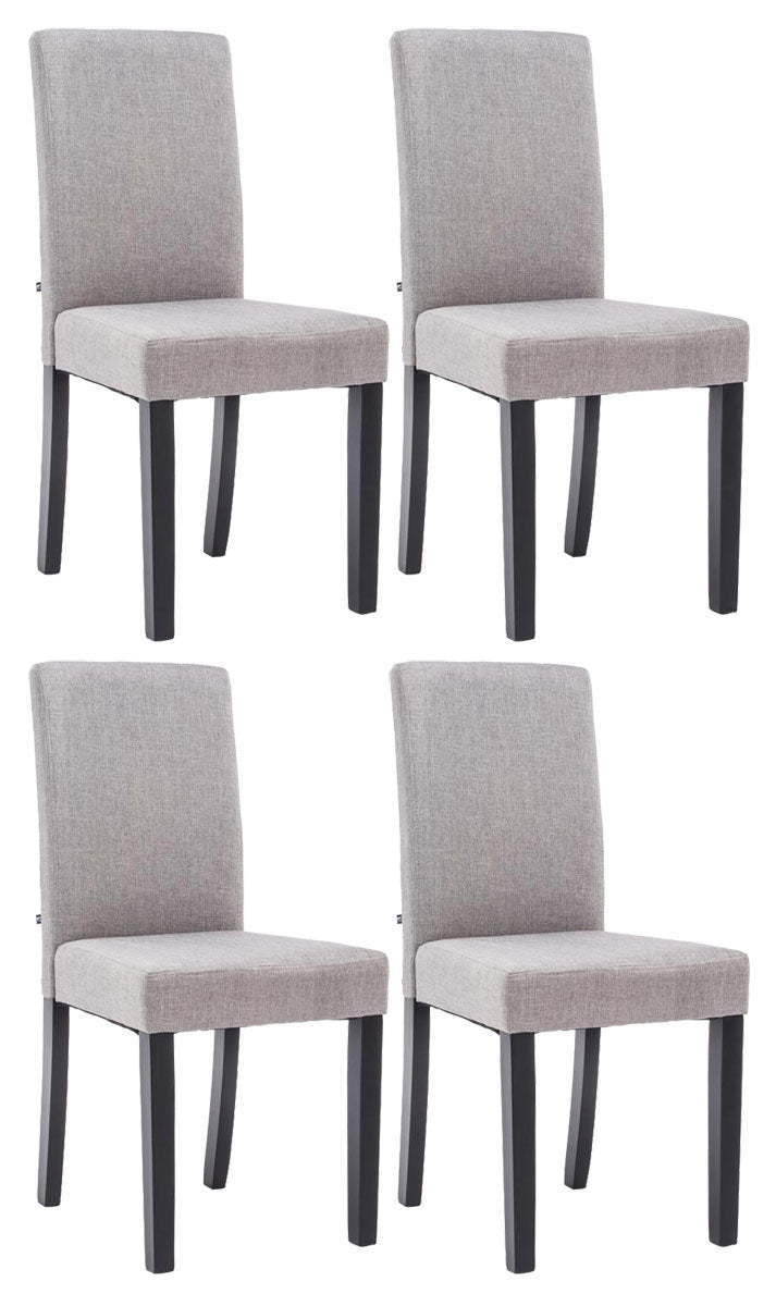 4er Set Esszimmerstuhl Ina Stoff | homemem39