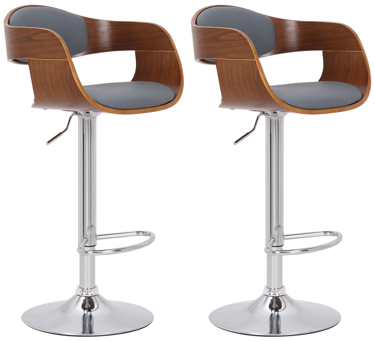 2er Set Barhocker Kingston Kunstleder - homemem39