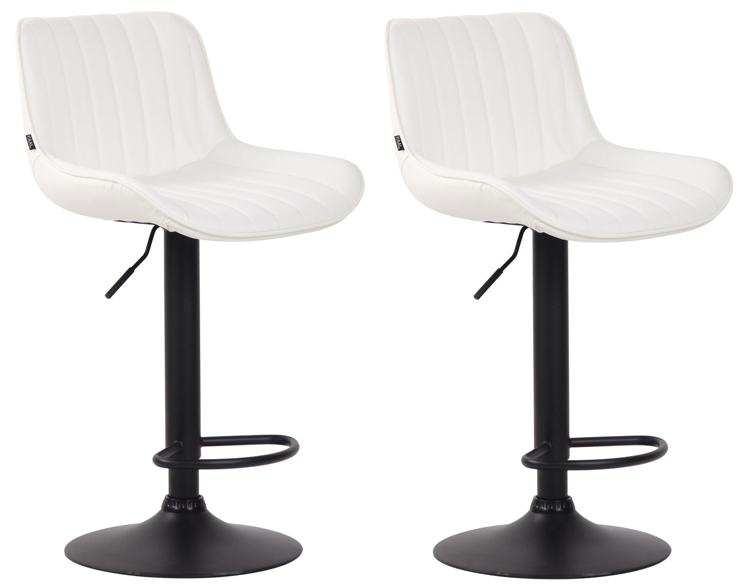 2er Set Barhocker Lentini Kunstleder - homemem39