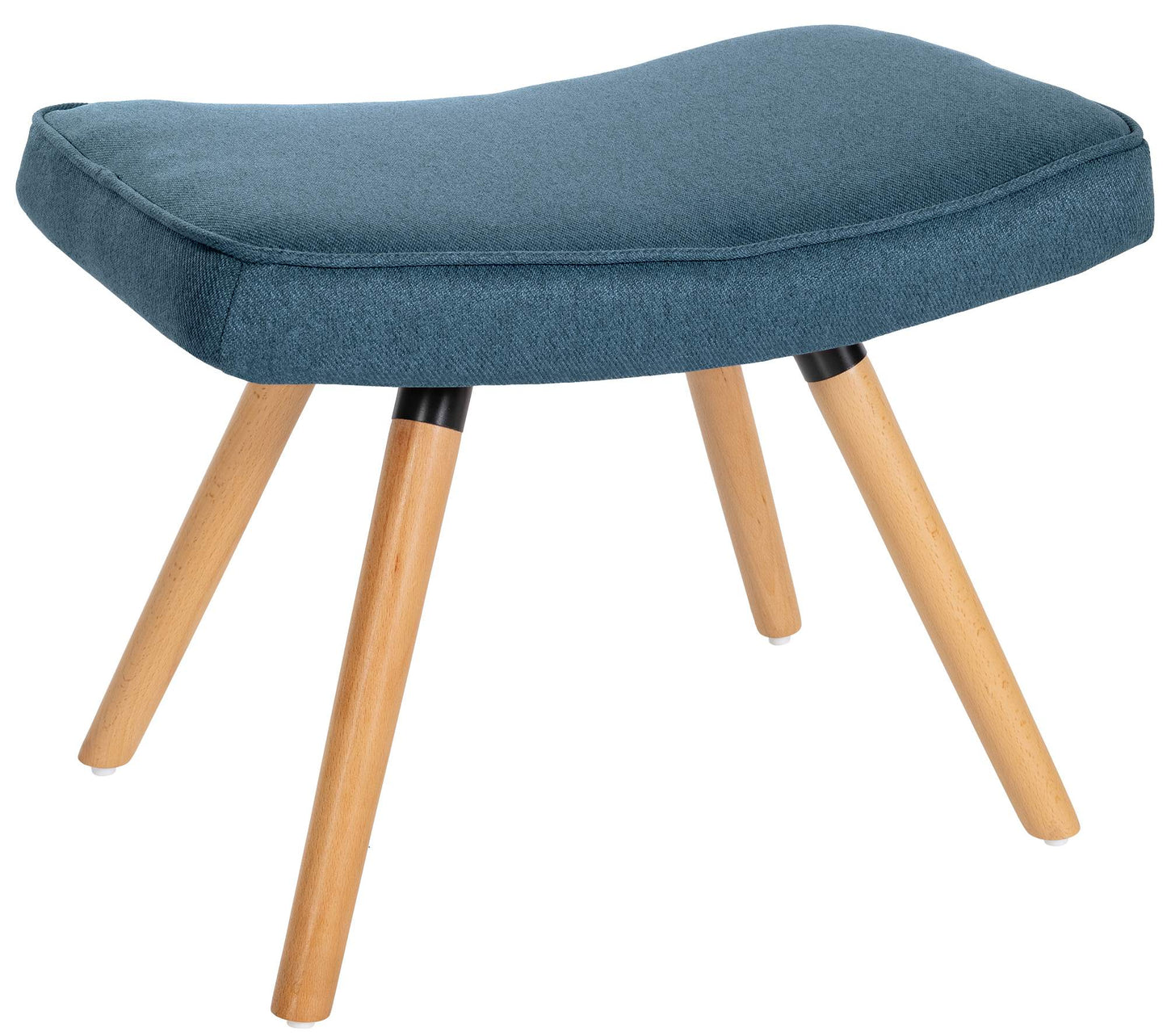 Fußhocker Garding mit Stoff-Bezug - homemem39