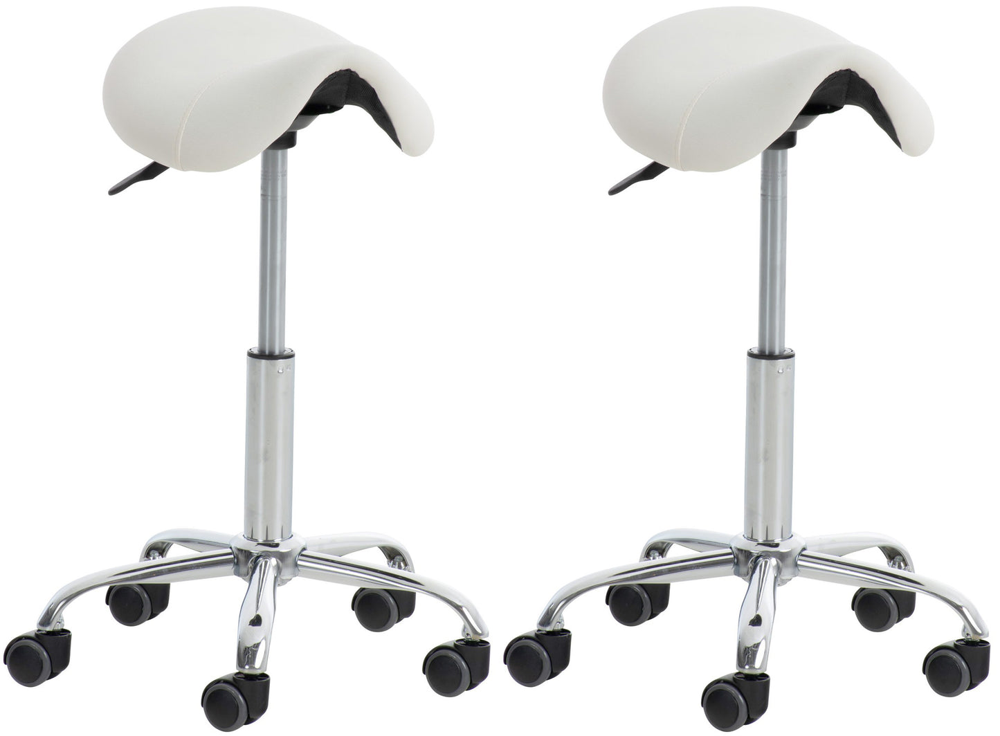 2er Set Arbeitshocker Reno Kunstleder - homemem39