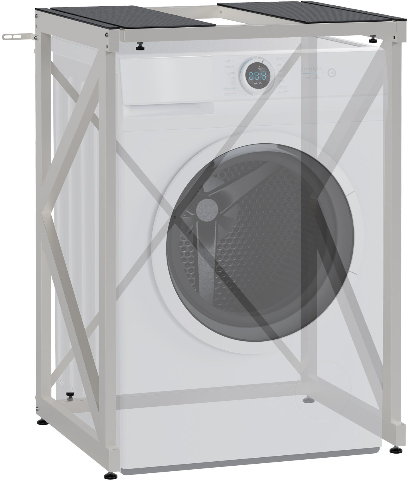 Waschmaschinenregal Caleb - homemem39