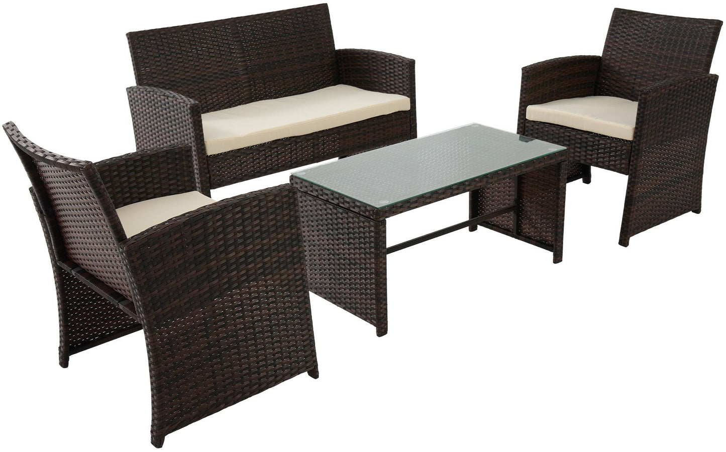 Polyrattan Sitzgruppe Toruba