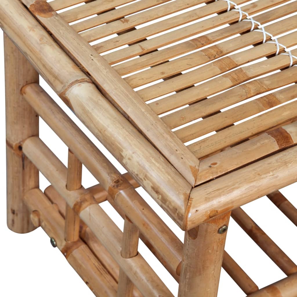 Set Divani da Giardino 4 pz con Cuscini in Bambù | homemem39