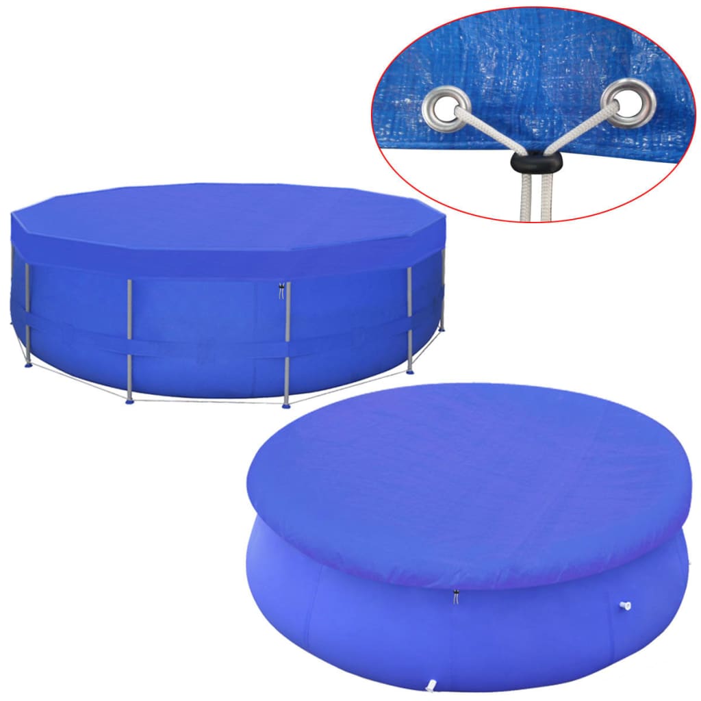 Copertura in PE per Piscine Rotonde 540 cm 90 g/m² | homemem39