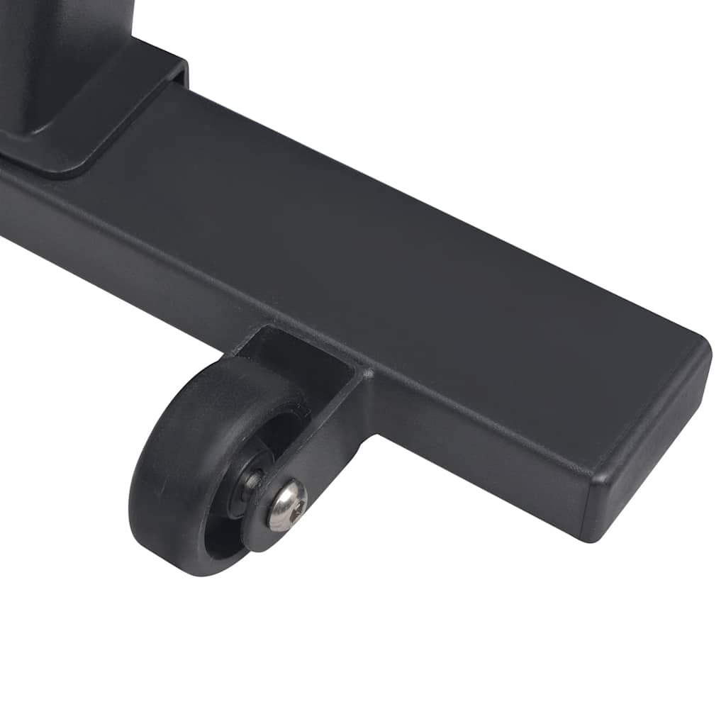 Cyclette Ellittica con Sensori a Impulso Nera e Rossa | homemem39