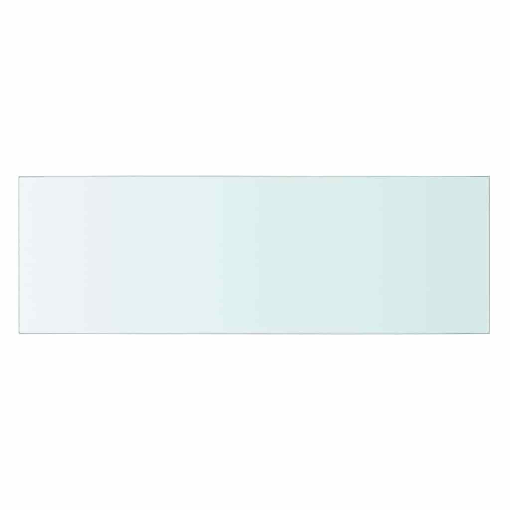 Mensola in Vetro Trasparente 60x20 cm | homemem39