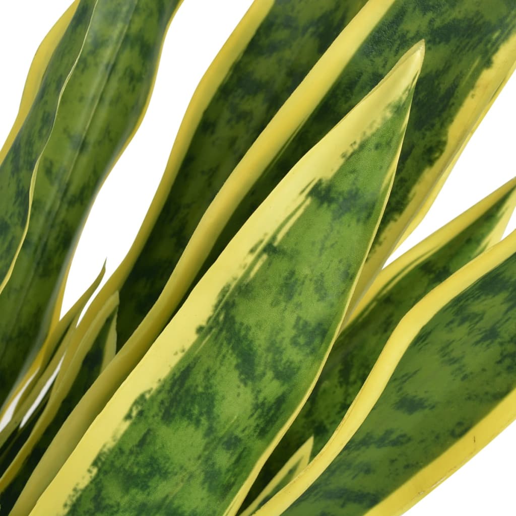 Sansevieria Pianta Artificiale con Vaso 90 cm Verde | homemem39
