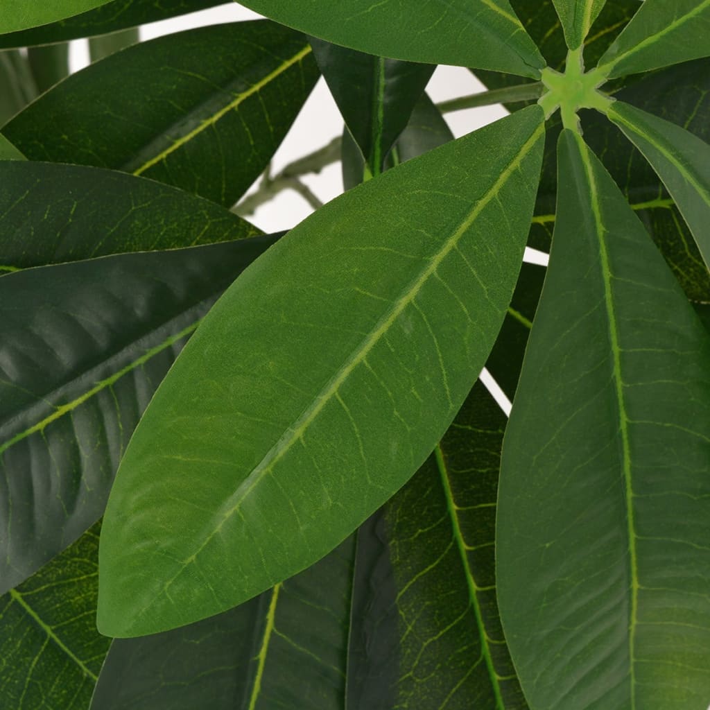 Pachira Acquatica Pianta Artificiale con Vaso 85 cm Verde | homemem39