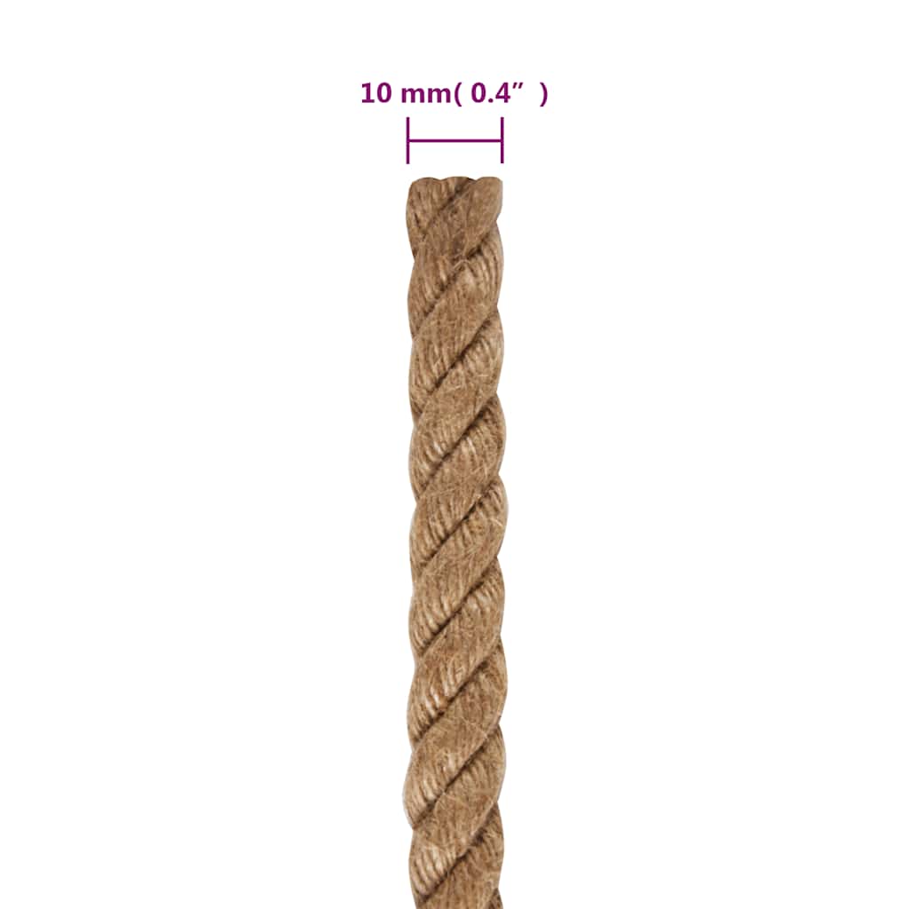 Corda in Juta 100% 10 mm 100 m | homemem39