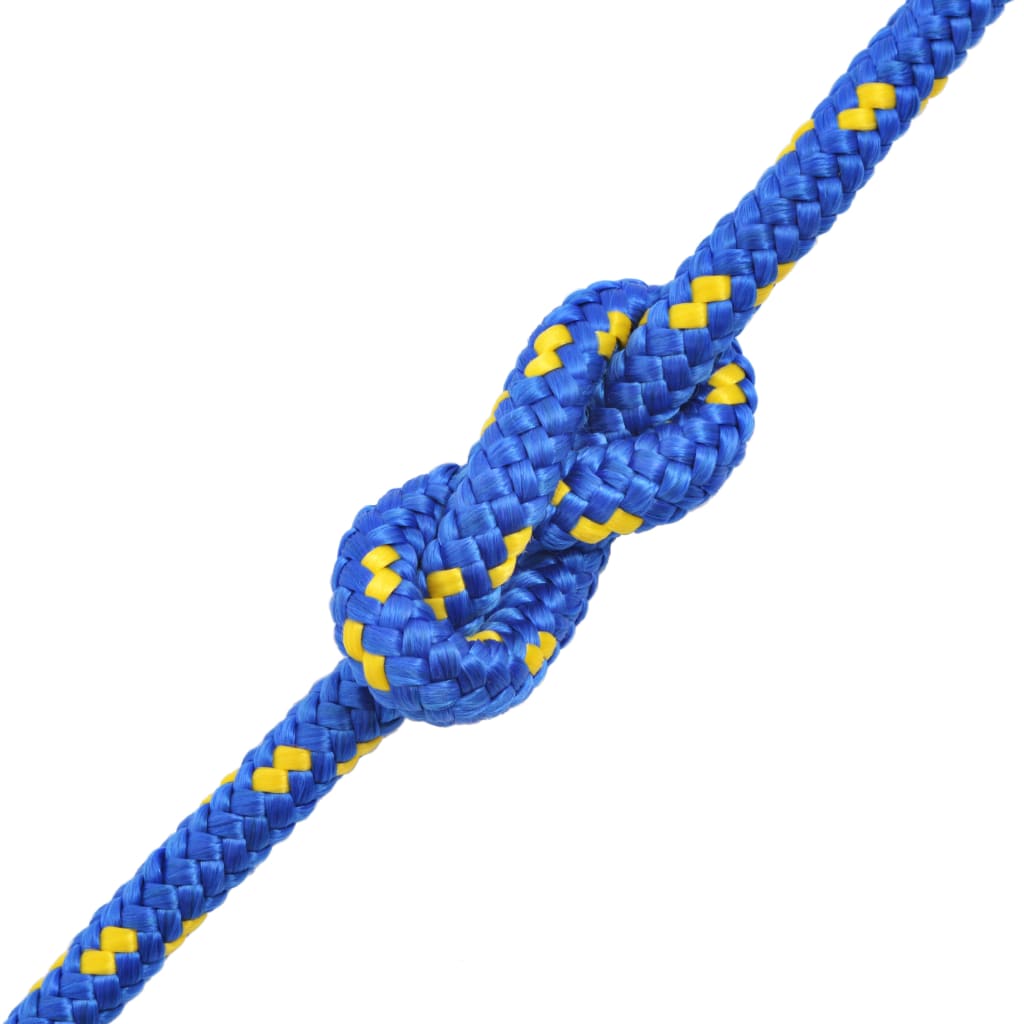 Corda Marina in Polipropilene 6 mm 100 m Blu | homemem39