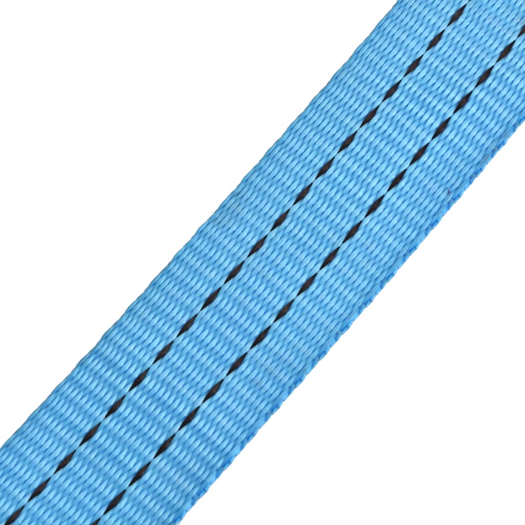 Cinghie d'Ancoraggio 10 pz a Cricchetto 2 T 6mx38mm Blu | homemem39
