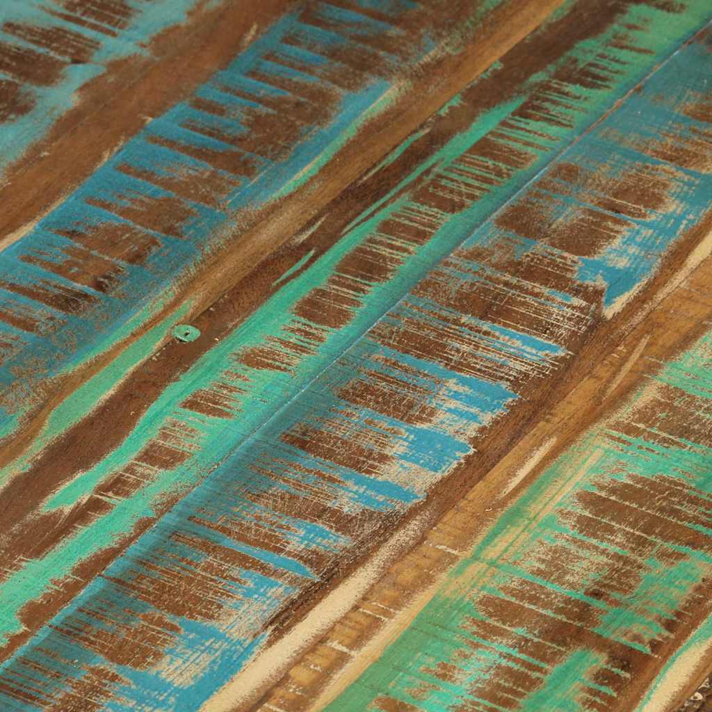 Tavolino da Salotto in Legno Massello Recuperato 65x32 cm