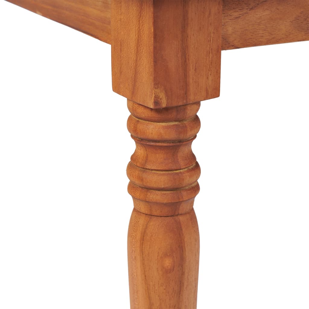 Set da Pranzo da Giardino 4 pz con Cuscini in Massello di Teak | homemem39