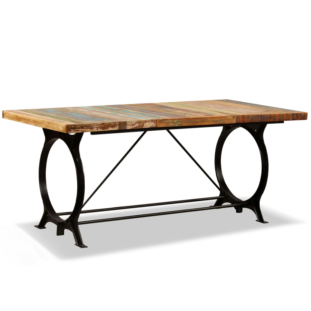 Tavolo da Pranzo in Legno Massello di Recupero 180 cm | homemem39