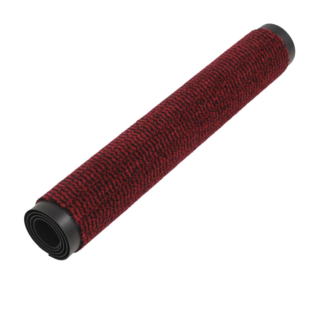 Tappeto Antipolvere Trapuntato Rettangolare 120x180cm Rosso | homemem39