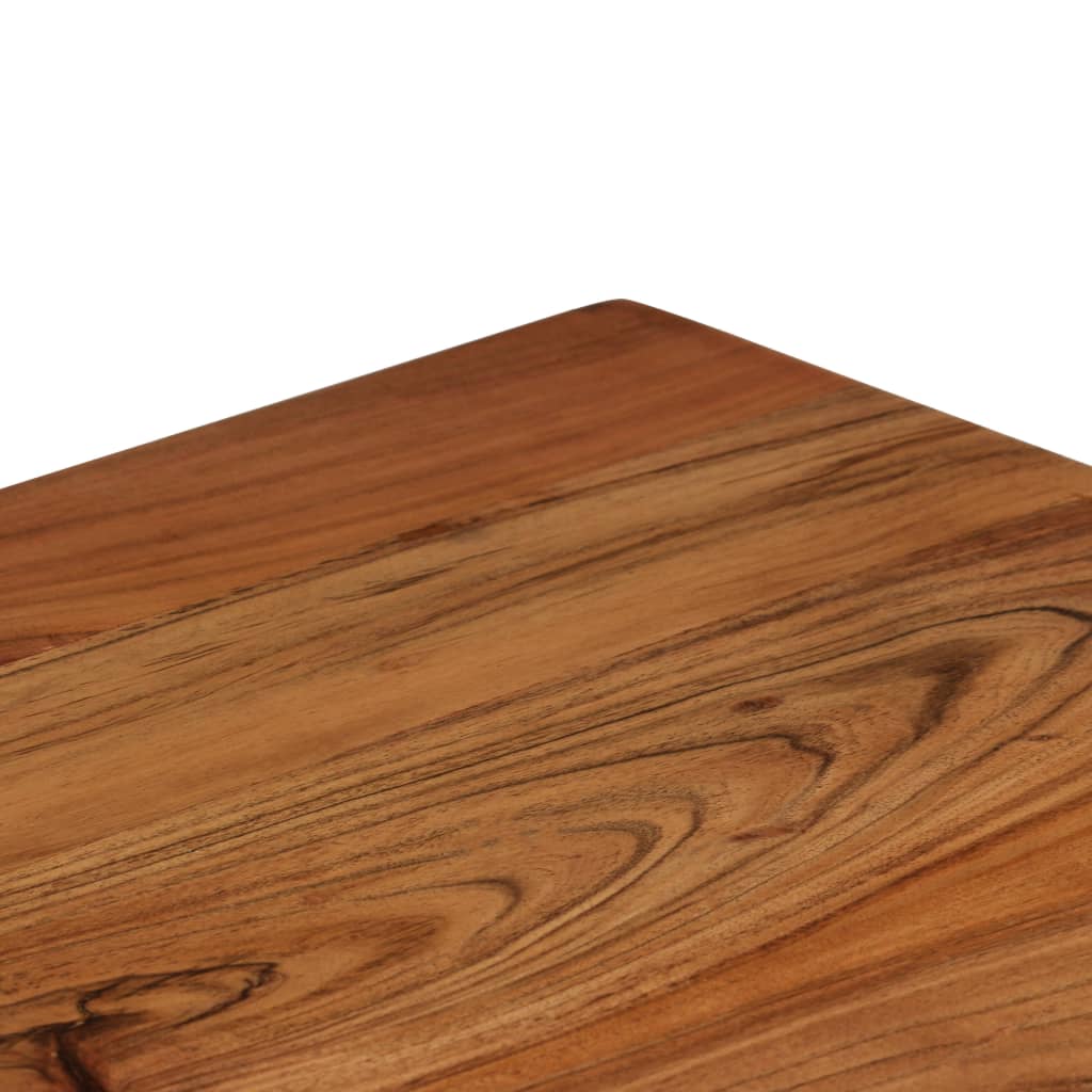 Scrittoio in Legno Massello di Acacia 110x50x76 cm | homemem39