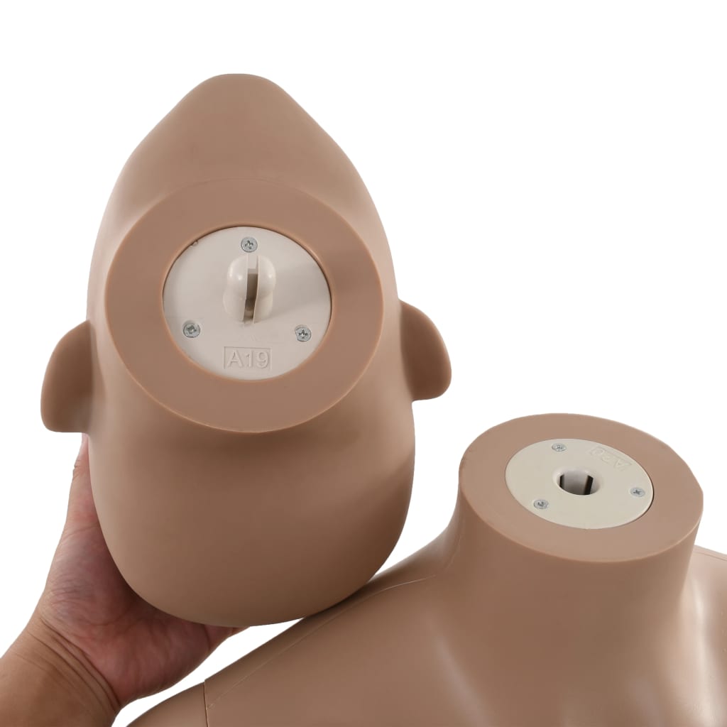 Manichino Donna con Base in Vetro 180 cm Beige - homemem39