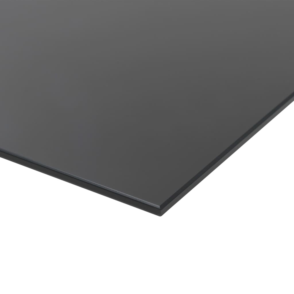 Lavagna Magnetica a Parete in Vetro 60x40 cm Nera | homemem39