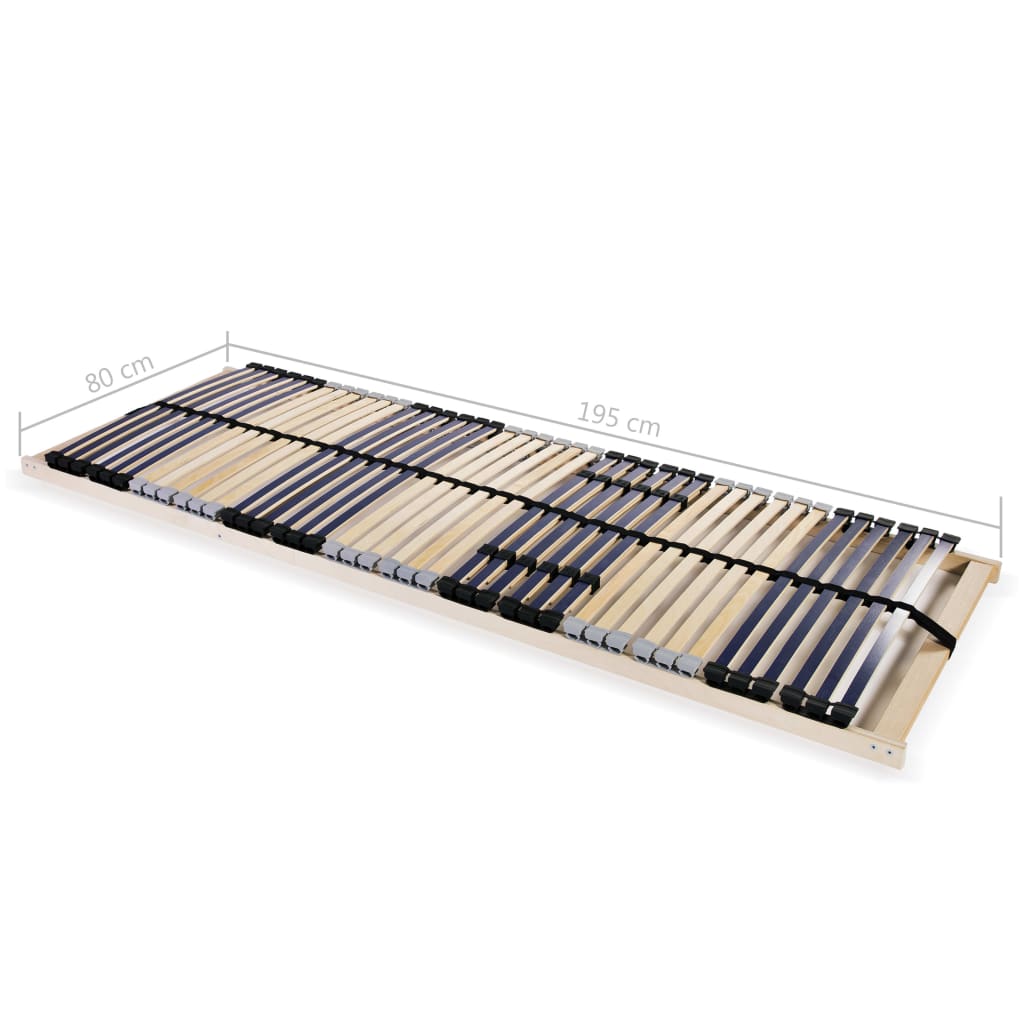 Rete a Doghe 7 Zone senza Materasso con 42 Doghe 80x200 cm | homemem39