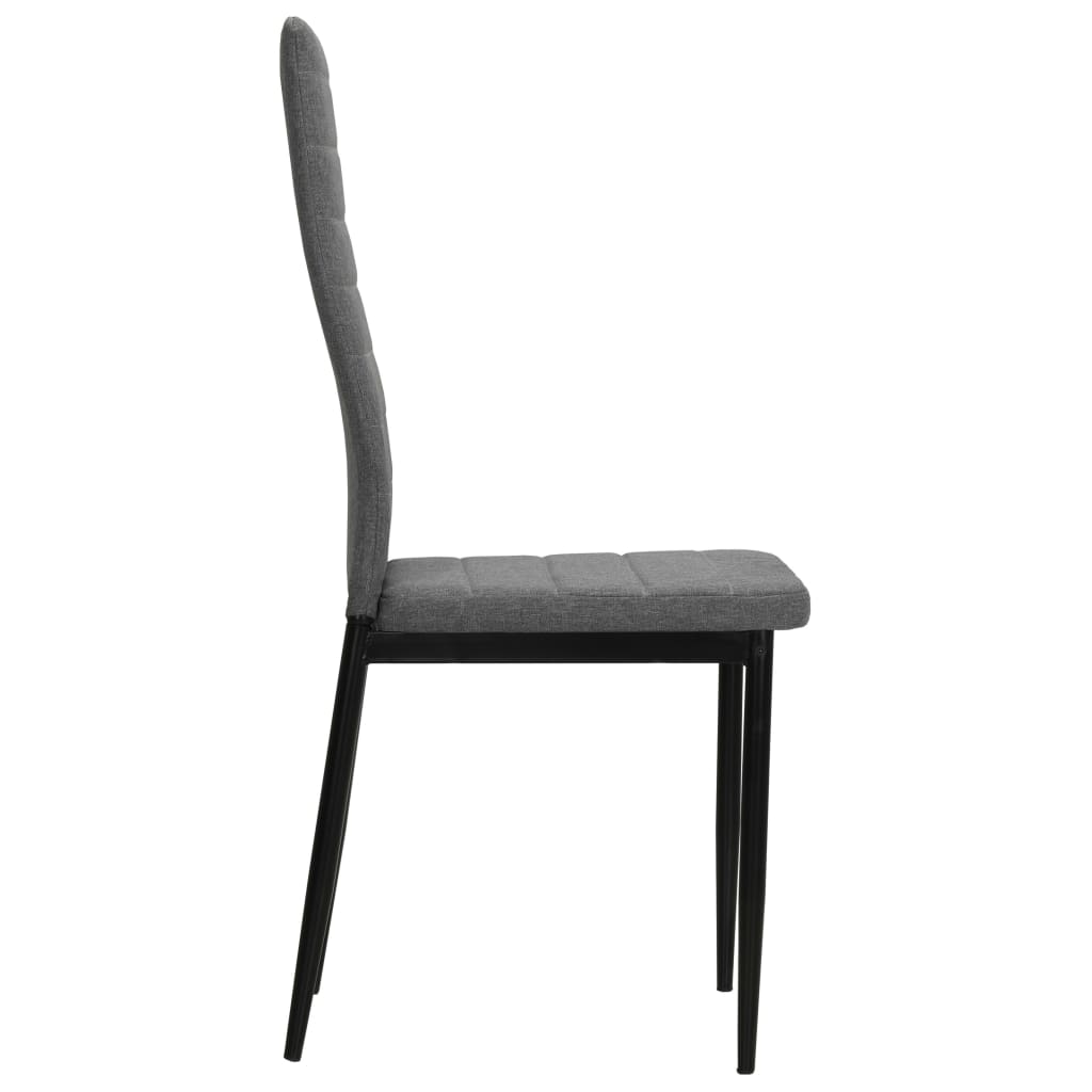 Sedie da Pranzo 2 pz in Tessuto