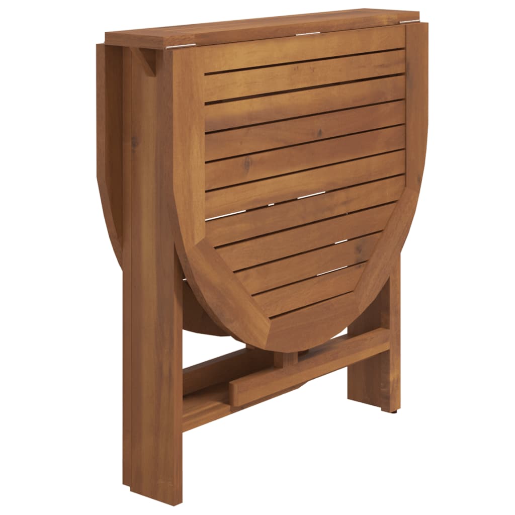 Set da Pranzo da Giardino 5 pz in Legno Massello di Acacia | homemem39