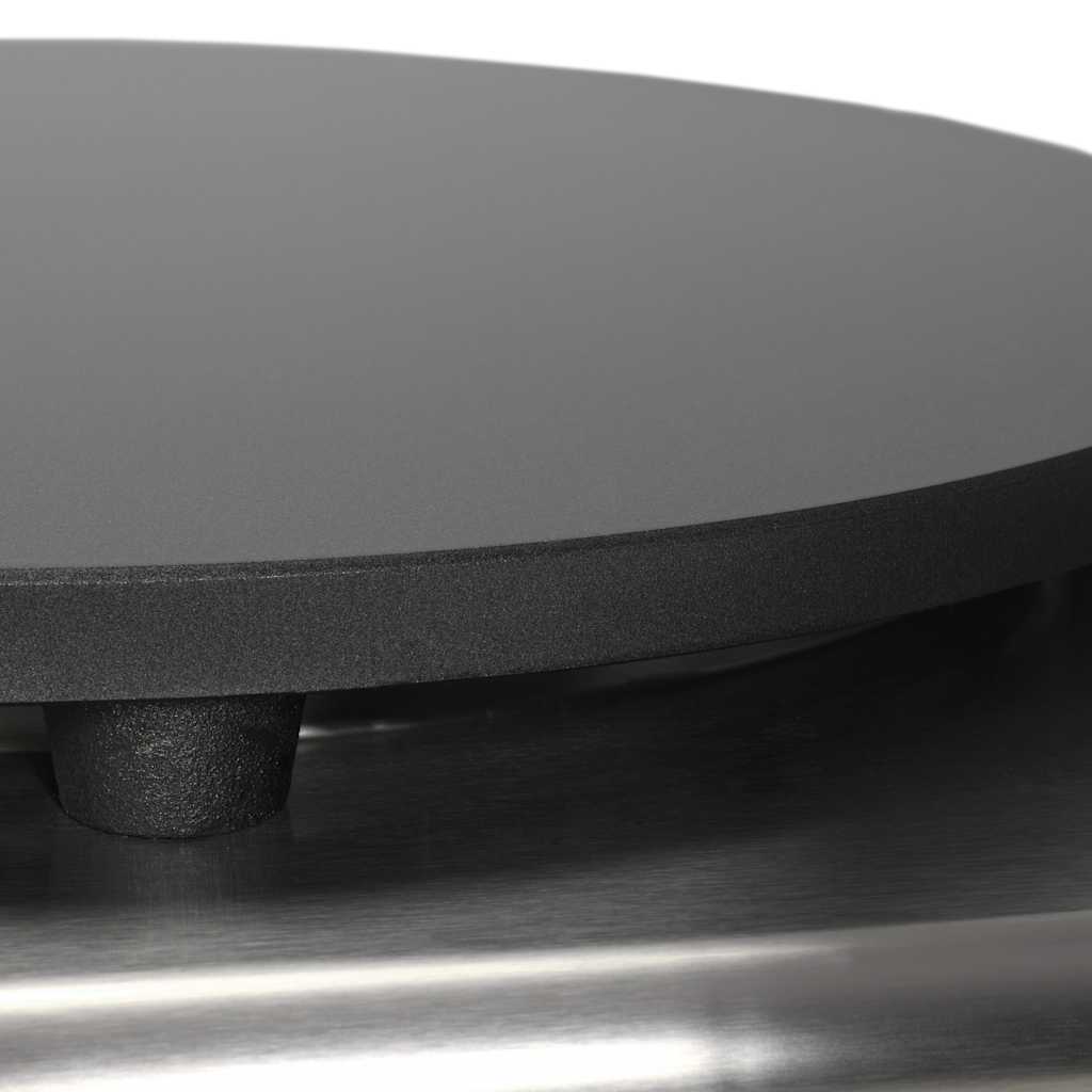 Piastra Elettrica per Crepes con Vassoio Estraibile 40 cm 3000 W - homemem39