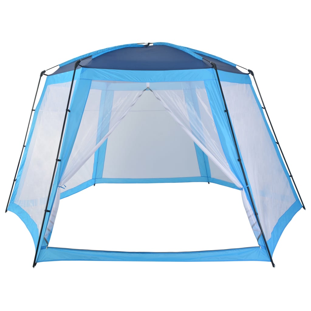 Tenda per Piscina in Tessuto 500x433x250 cm Blu | homemem39
