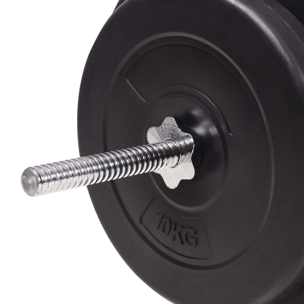 Panca Multifunzione con Bilanciere e Set di Manubri 90 kg | homemem39