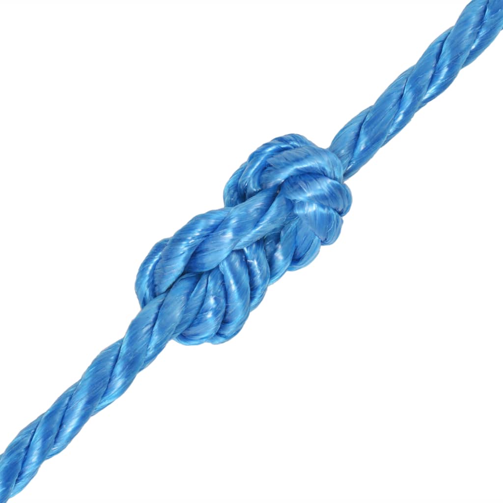 Corda Intrecciata in Polipropilene 8 mm 500 m Blu | homemem39