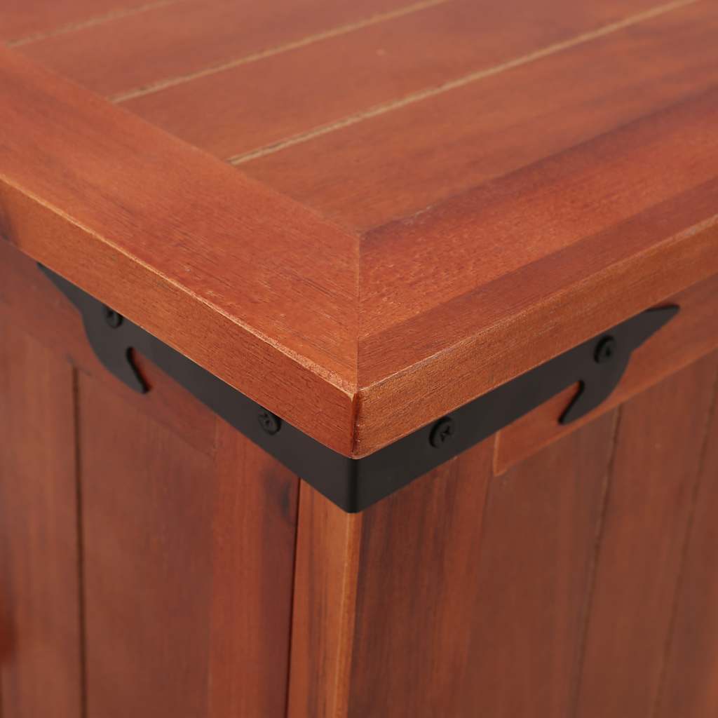 Cassapanca 60x25x22 cm in Legno Massello di Acacia | homemem39