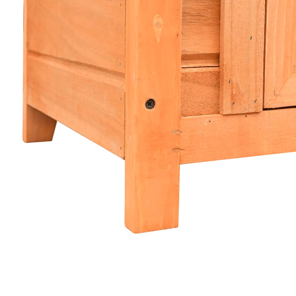 Cuccia per Gatti in Legno di Pino e Abete 50x46x43,5 cm | homemem39