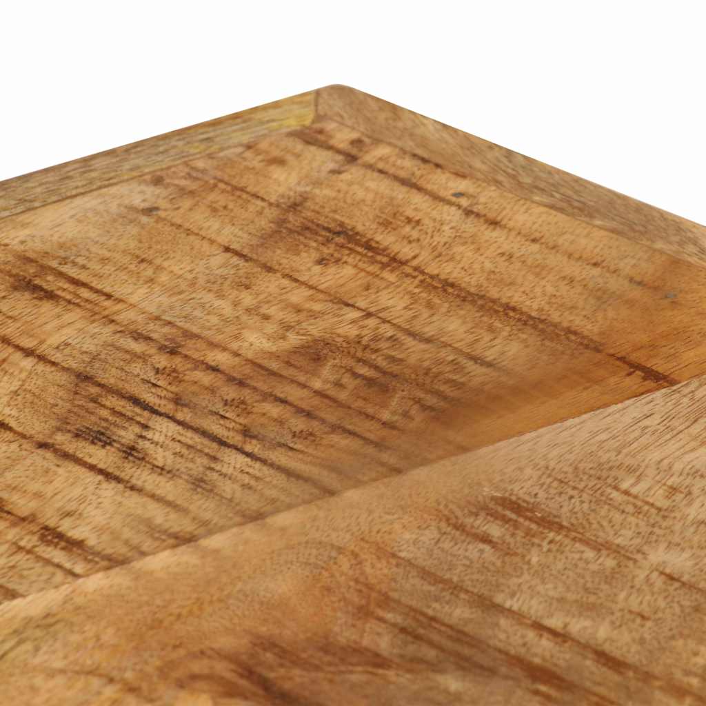 Tavolino da Salotto 90x45x35 cm in Legno Massello di Mango