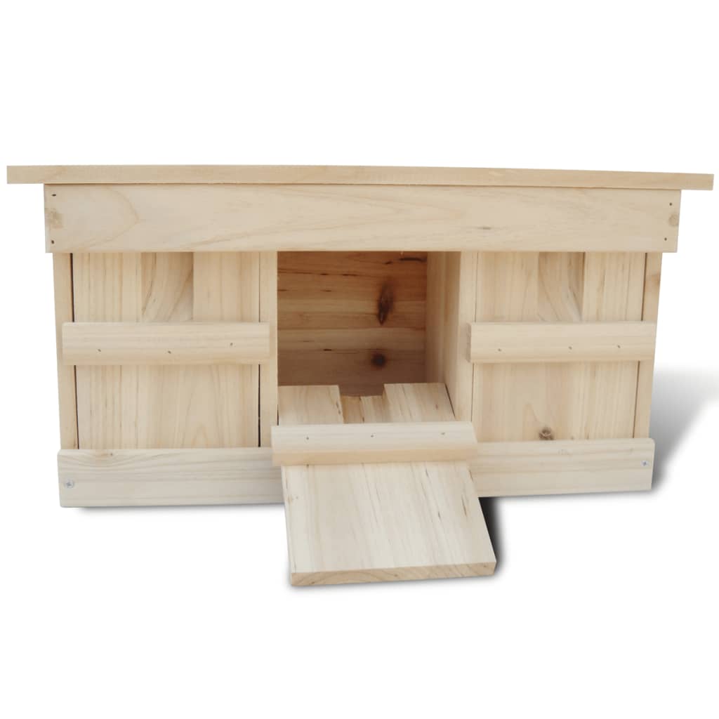 Casette per gli Uccelli 2 pz in Legno 44x15,5x21,5 cm - homemem39