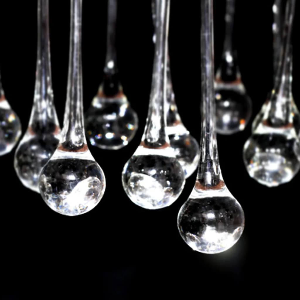 Lampadario con 85 Cristalli Bianco - homemem39