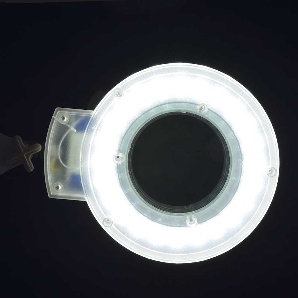 Lampada con lente d'ingrandimento da pavimento | homemem39