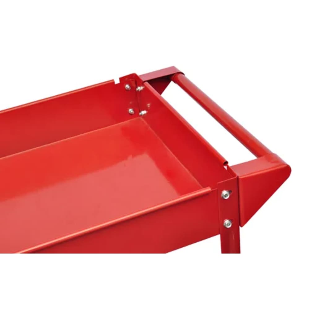 Carrello Portautensili da Officina 100 Kg Rosso | homemem39