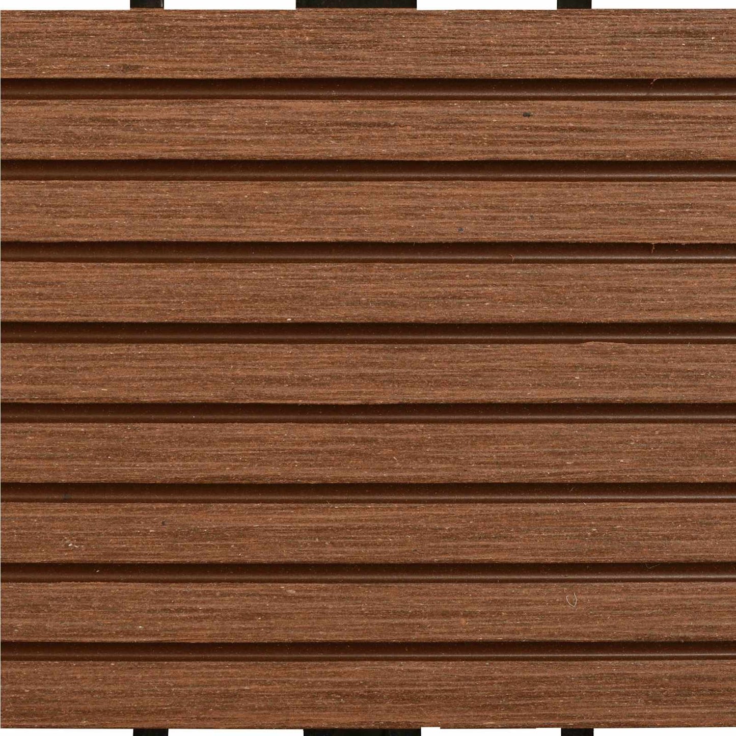 Piastrella per Decking 11 pcs Marrone 30 x 30 cm WPC | homemem39