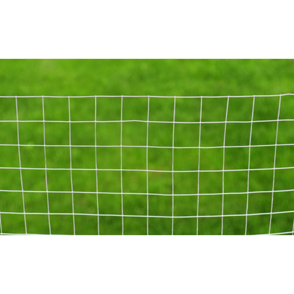 Recinzione in Rete per Pollaio Acciaio Zincato 10x1 m Argento | homemem39