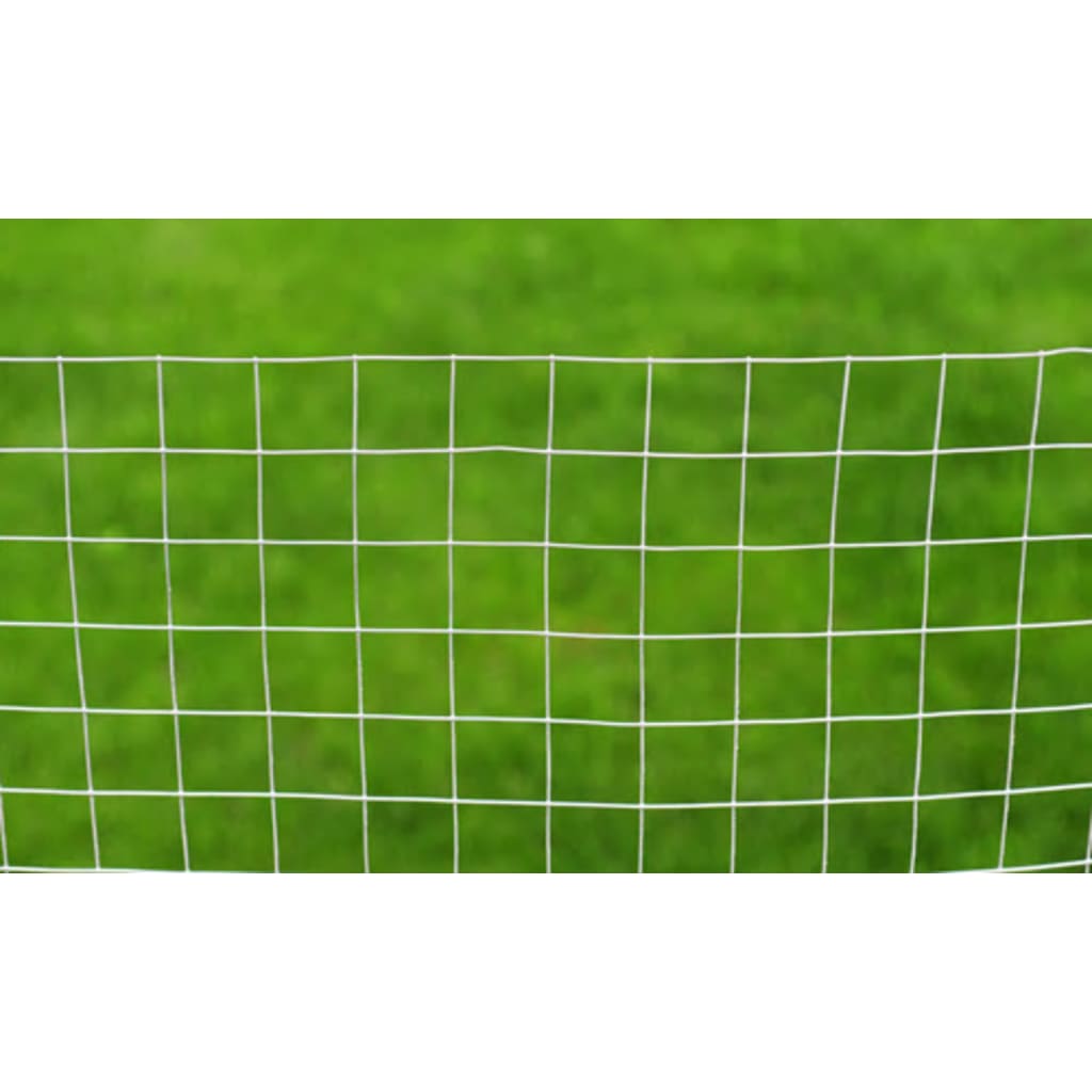 Recinzione in Rete per Pollaio Acciaio Zincato 10x1 m Argento | homemem39
