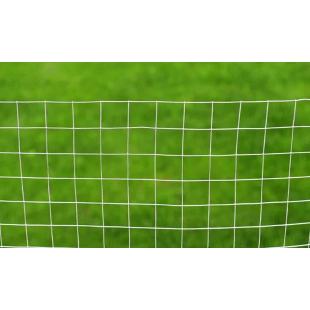 Recinzione in Rete per Pollaio Acciaio Zincato 25x1 m Argento | homemem39