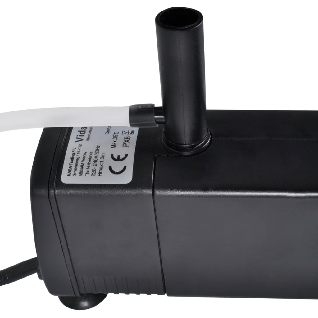 Filtro Pompa per Acquario a Carbone Attivo 600L/h | homemem39