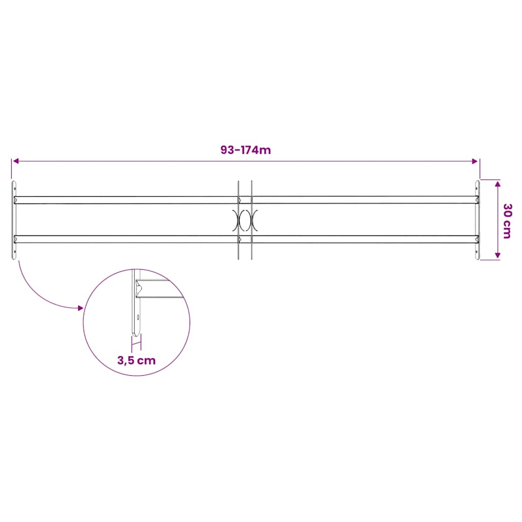 Griglie per finestre 1000-1500 mm Acciaio zincato Argento | homemem39