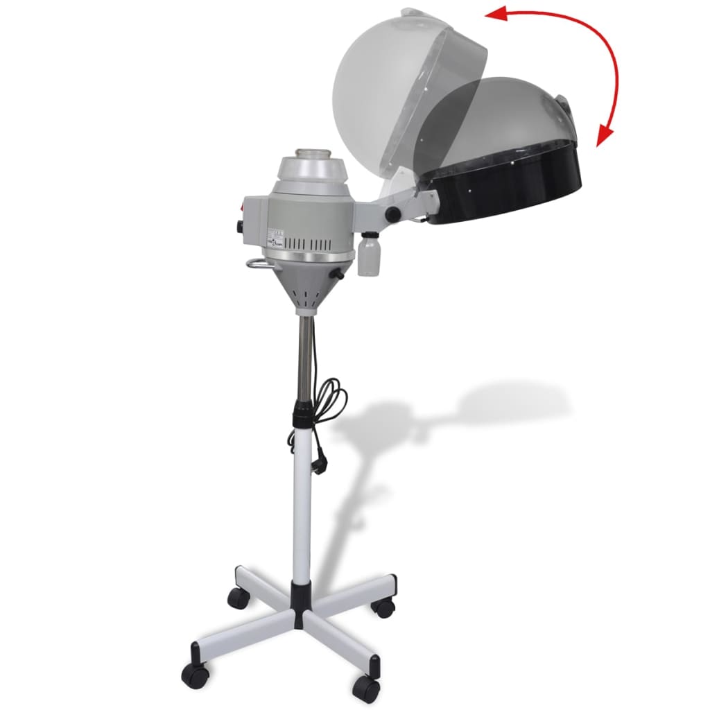 Vaporizzatore Capelli Parrucchiere con Base a Ruote | homemem39