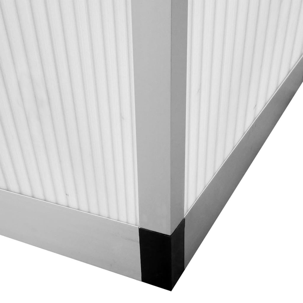 Serra in Alluminio Rinforzato con Telaio di Base 7,55 m²