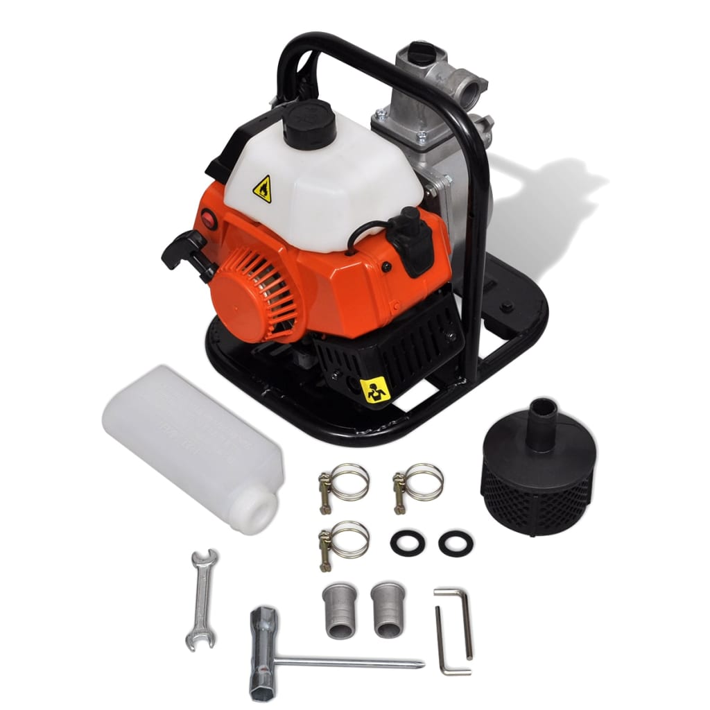 Pompa d'Acqua a Benzina 2 Tempi 1,2 kW 0,95 L | homemem39