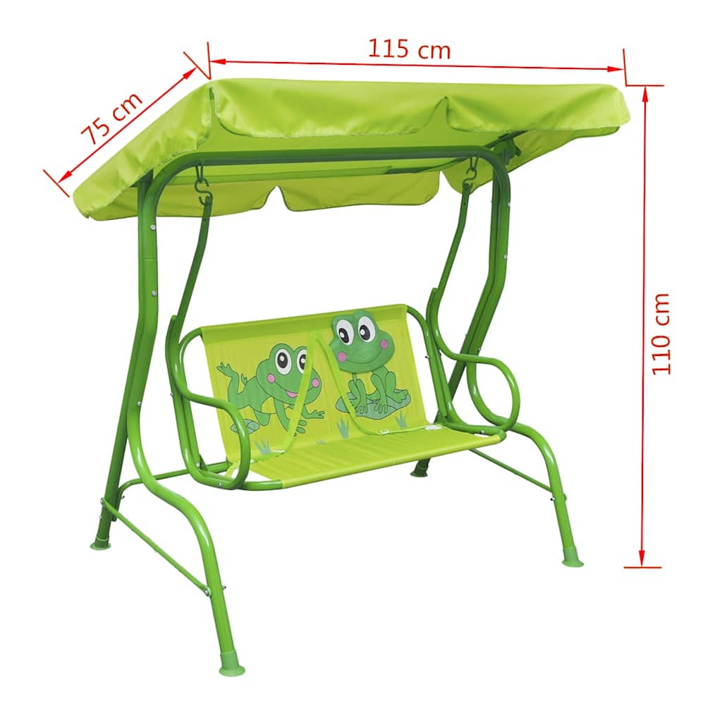 Altalena per Bambini Verde | homemem39