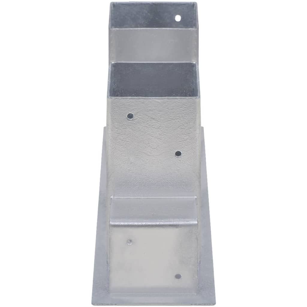 Set Supporti per Legna da Ardere 4 pz in Acciaio Argento | homemem39