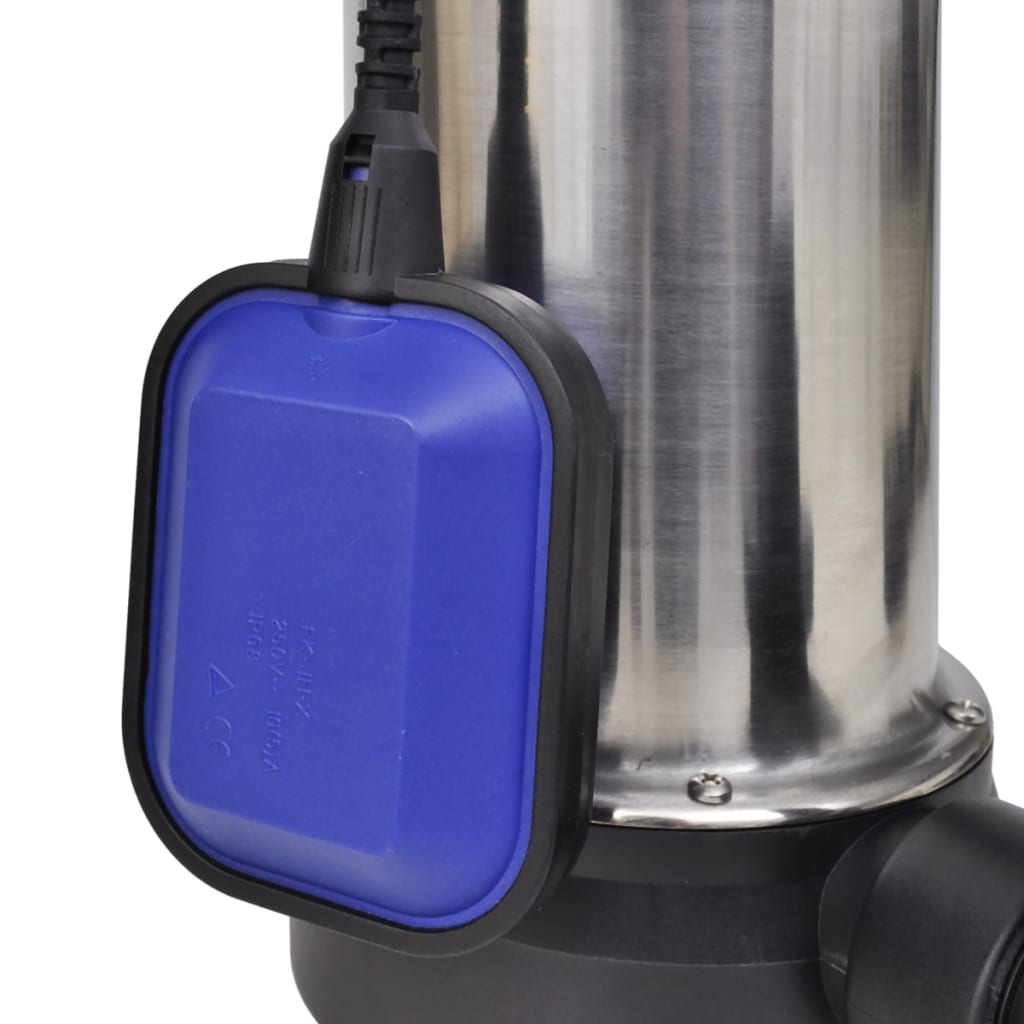 Pompa Sommersa per Acque Reflue 750 W 12500 L/h | homemem39