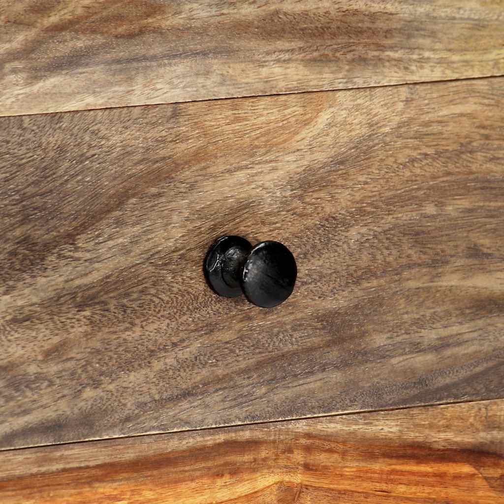 Tavolo Consolle da Parete 100x25x20 cm in Massello di Acacia